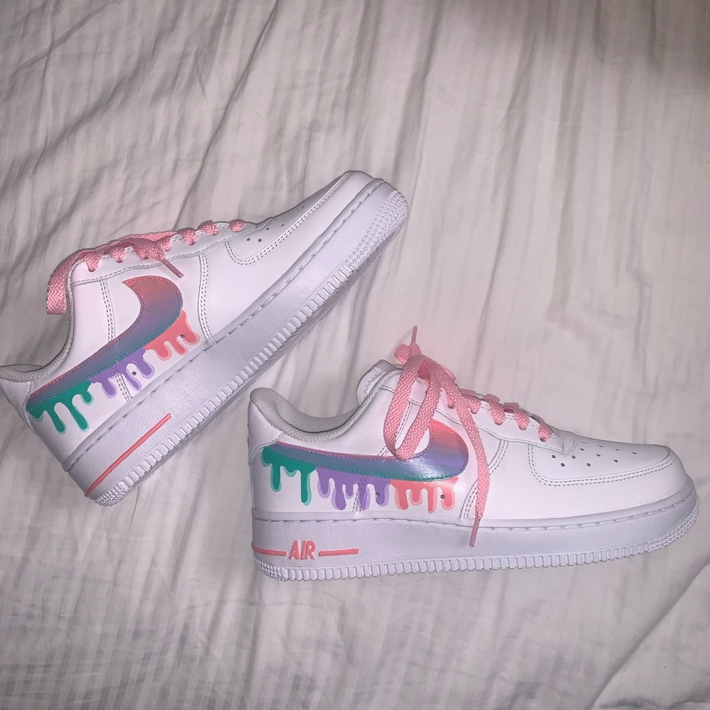 Custom painted Nike Air Force One’s (ANY SIZE)